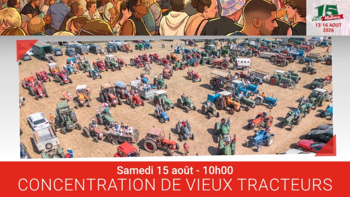 Vieux Tracteur Concentration Malèves