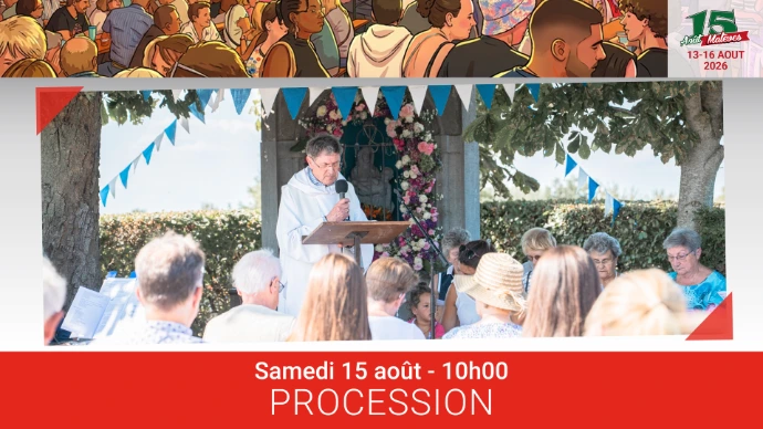 Procession à Notre Dame