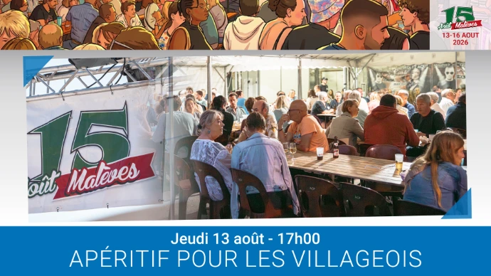 Apéritif fête 15 août 2026